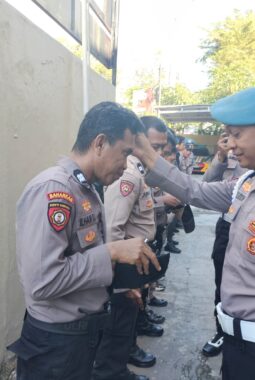 Tingkatkan Disiplin Personel Polsek Bontoala, Sie Propam Polrestabes Makassar Gelar Gaktibplin