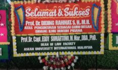 Prof. Dr. Capt. Eddy Sumartono, DBA., Ph.D. Apresiasi Pengukuhan Prof. Dr. Diding Rahmat, S.H., M.H. sebagai Guru Besar di Universitas Dirgantara Marsekal Suryadarma